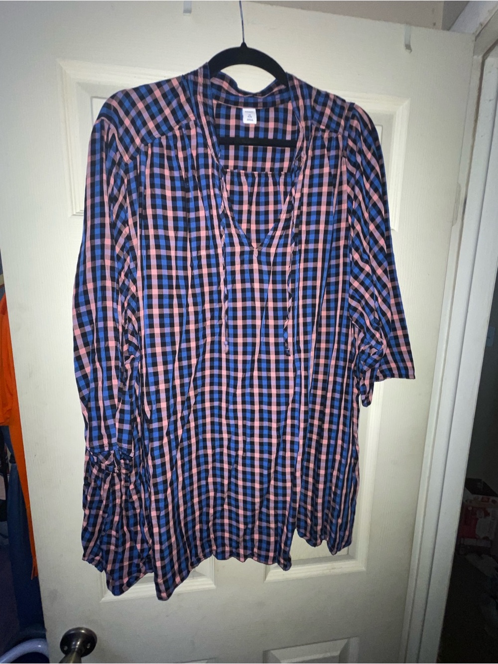 Plaid women’s blouse